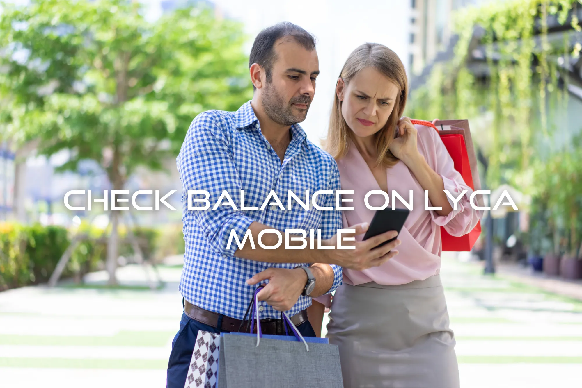 check balance on lyca mobile
