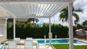 Luxury Weatherproof Pergolas with Adjustable Roofs for Your Garden