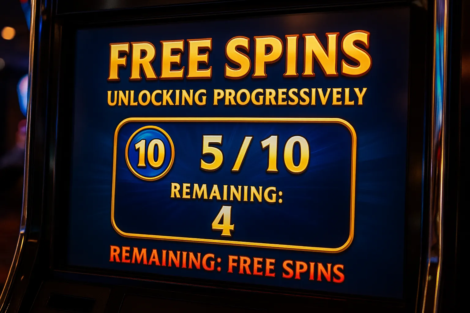 How do Progressive Free Spins Unlock Over Time