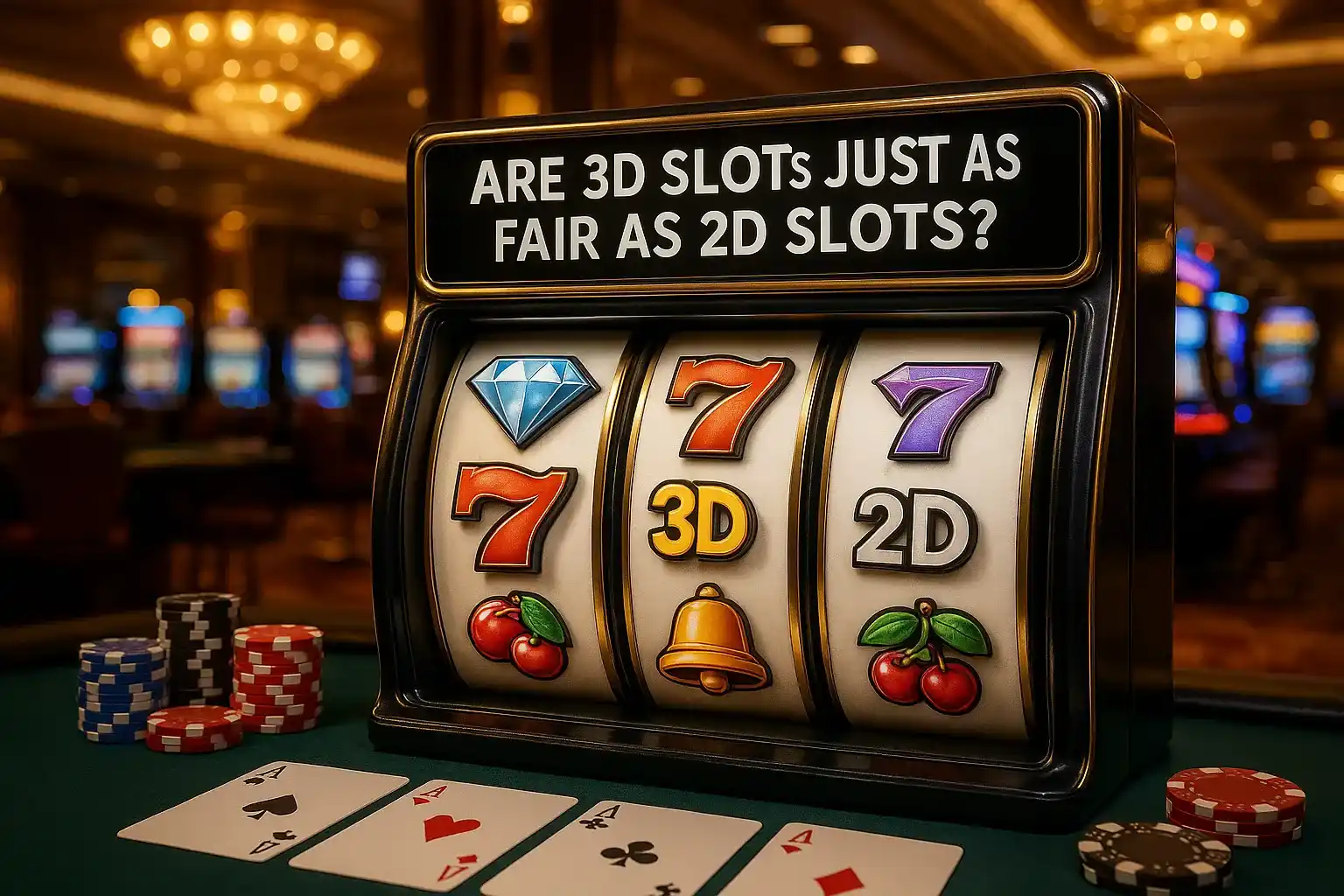 Are 3D Slots Just as Fair as 2D Slots