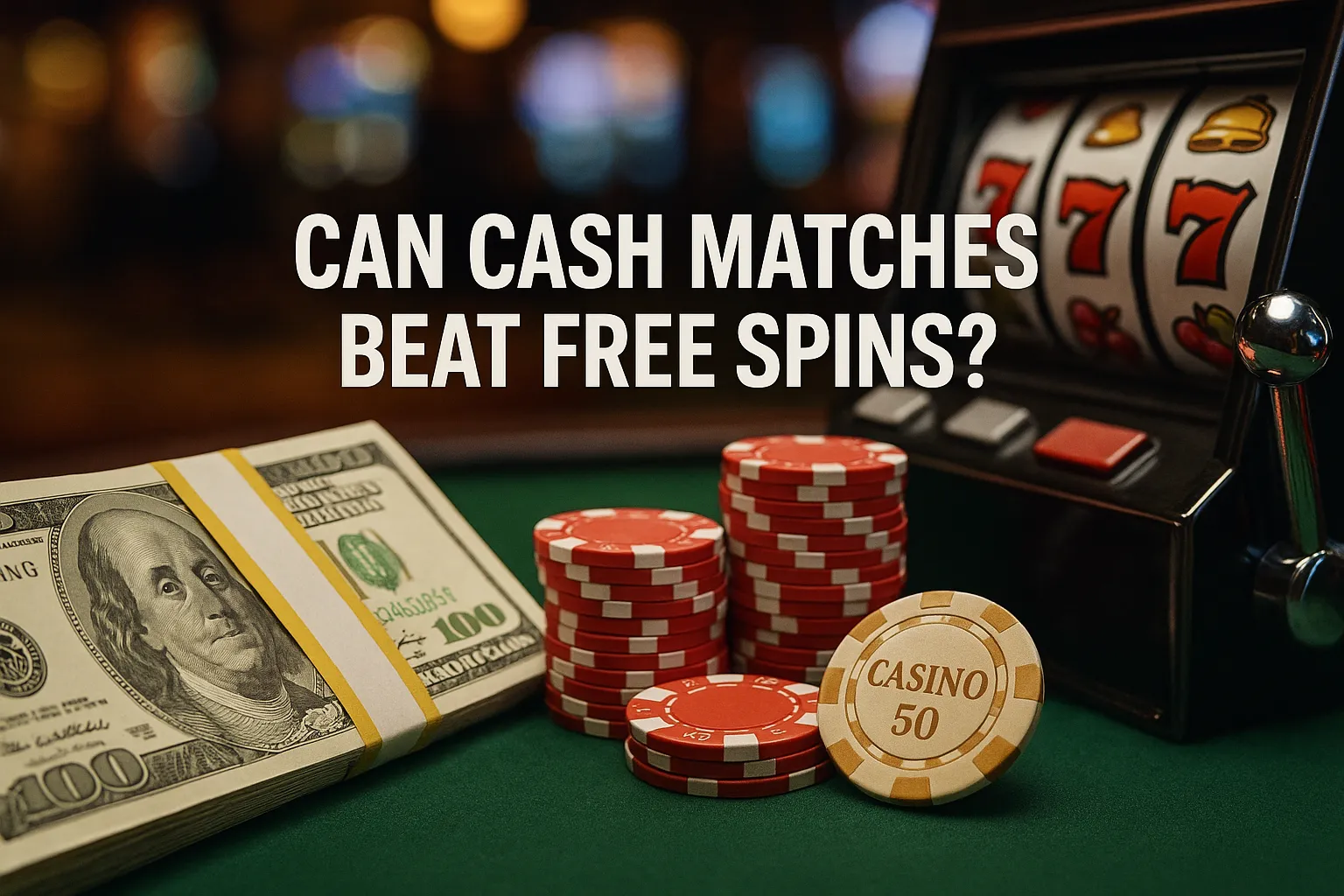 Can Cash Matches Beat Free Spins